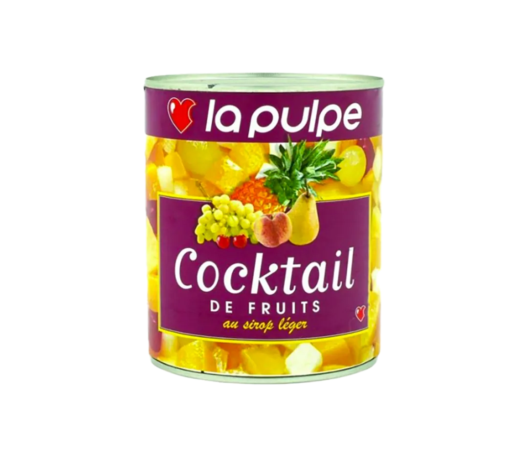 Cocktail de fruits sirop