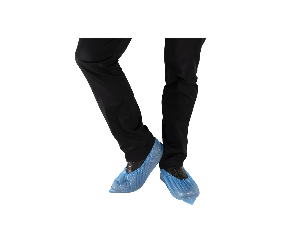 Surchaussures jetables bleues x 100