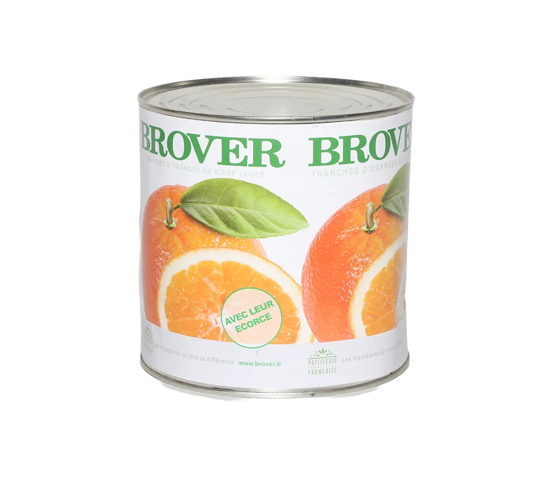 Oranges tranches au sirop - 3/1