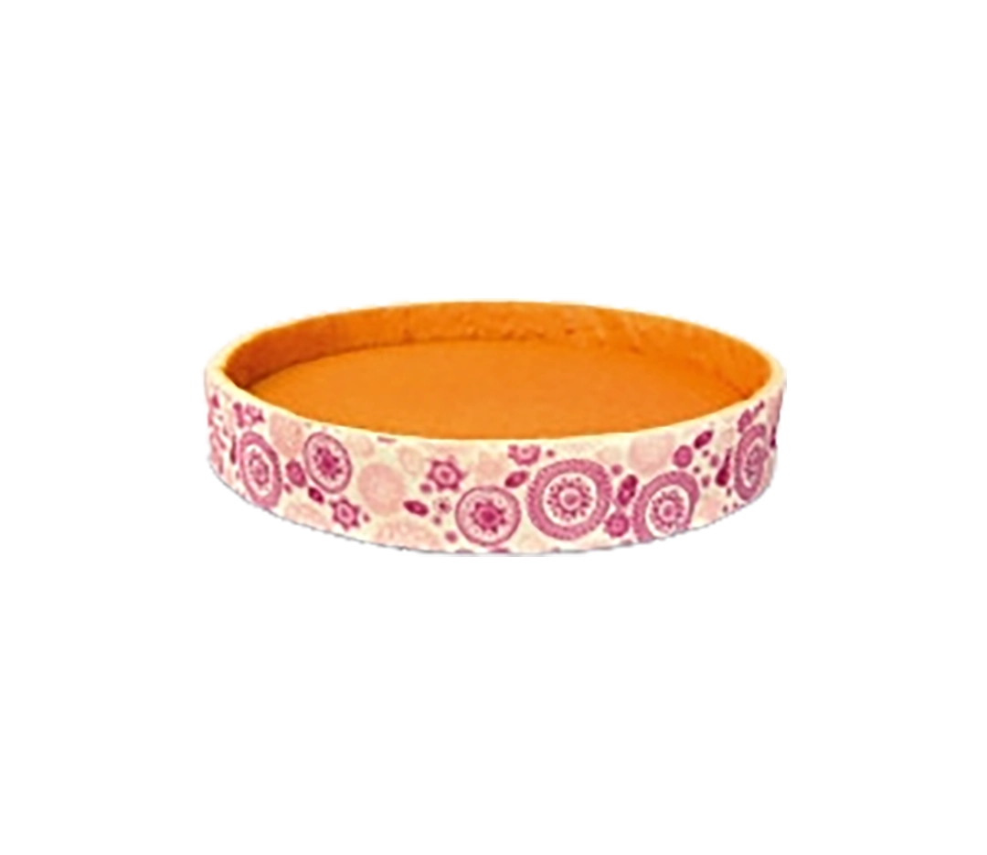 12 Kits biscuits Joconde rouge - 18cm