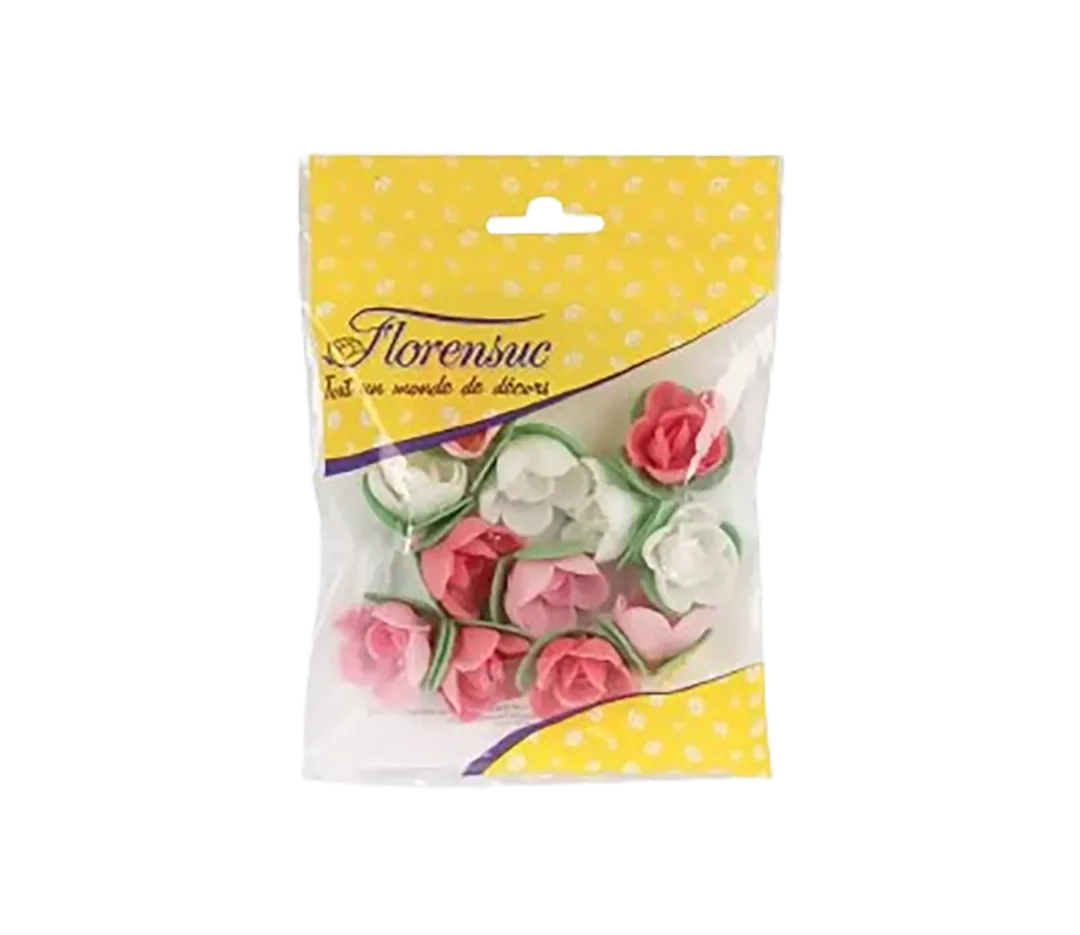 Assortiment de roses en azyme