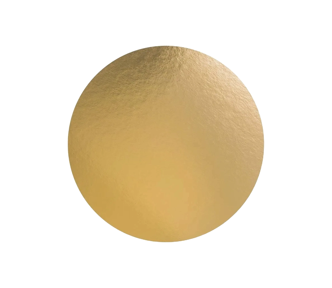 Rond uni or 17cm x 100