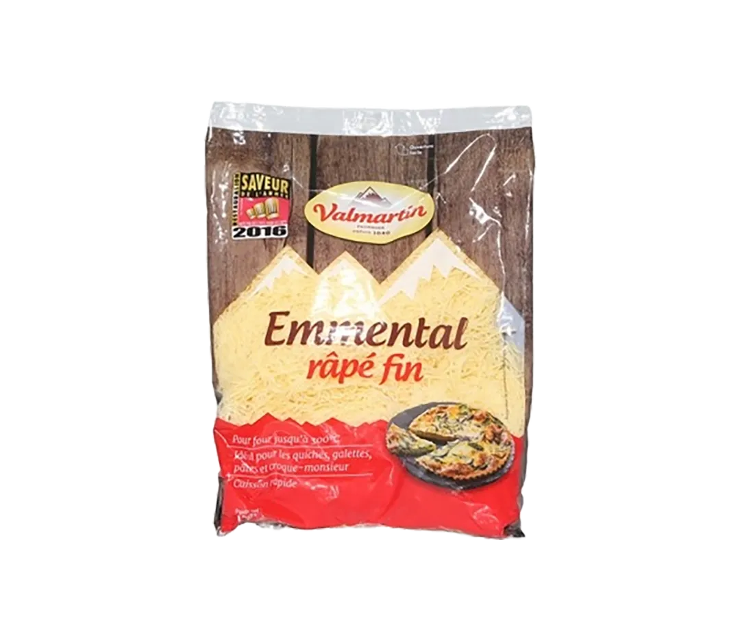 Emmental râpé fin - 1kg