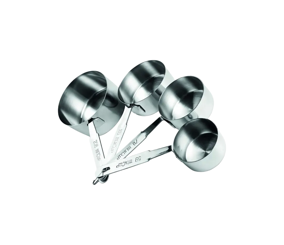 Set de 4 Casseroles Doseur en inox