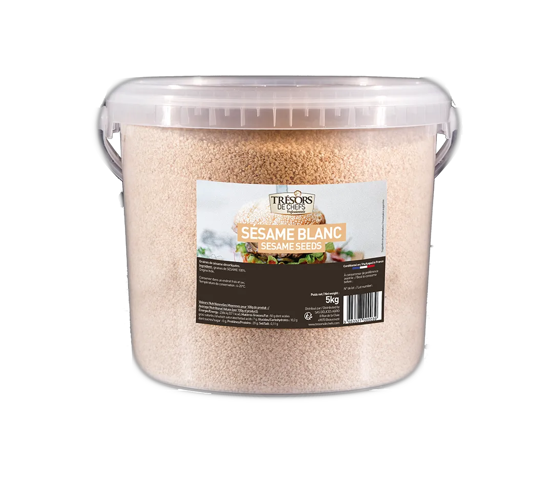 Graines de sésame blanc - 5kg