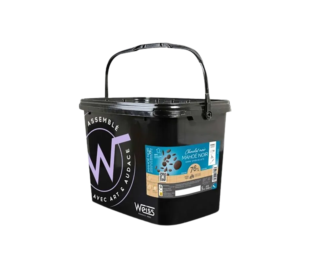 Couverture noire mahoe 76% 5kg weiss
