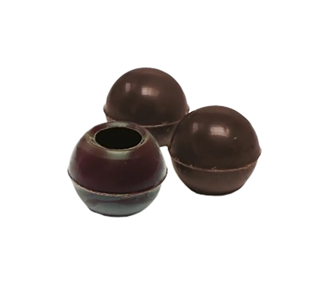 Boules truffes chocolat noir x 504