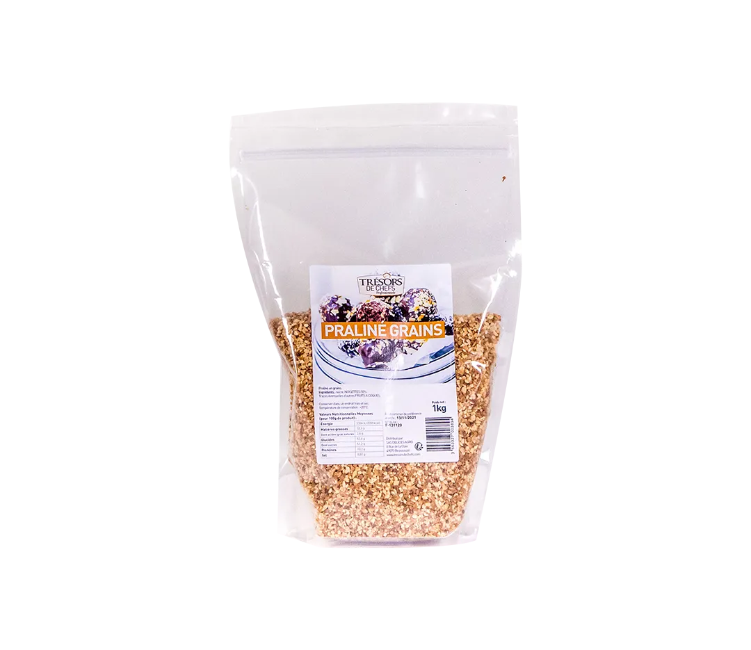 Praliné en grains