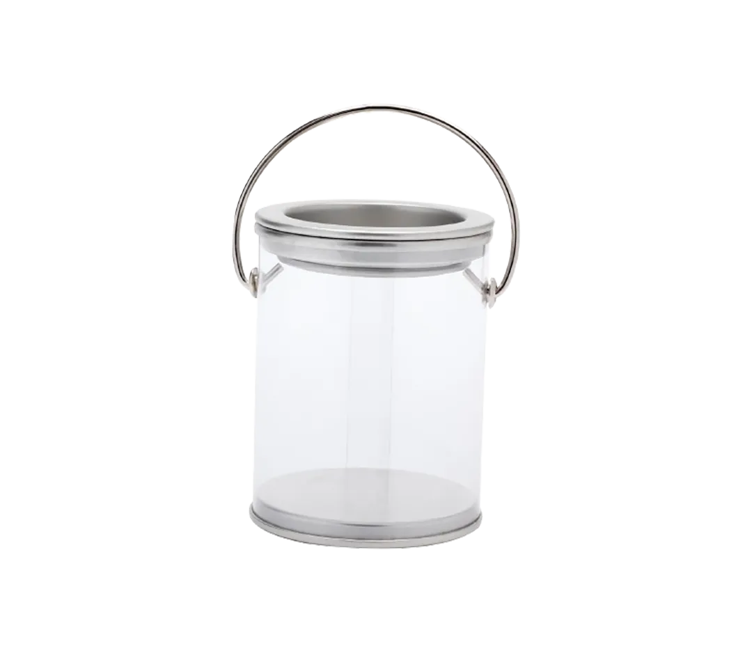 BOITE RONDE PVC+COUV ZINC. UNITE