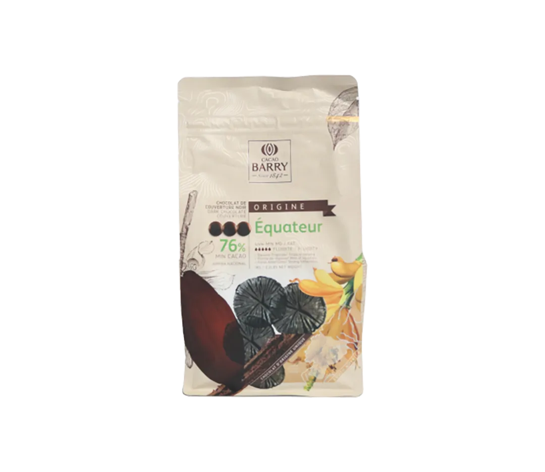 Chocolat noir Equateur 76% - 1kg