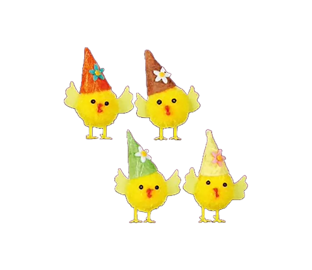 Sujet Pâques - Poussins x 36
