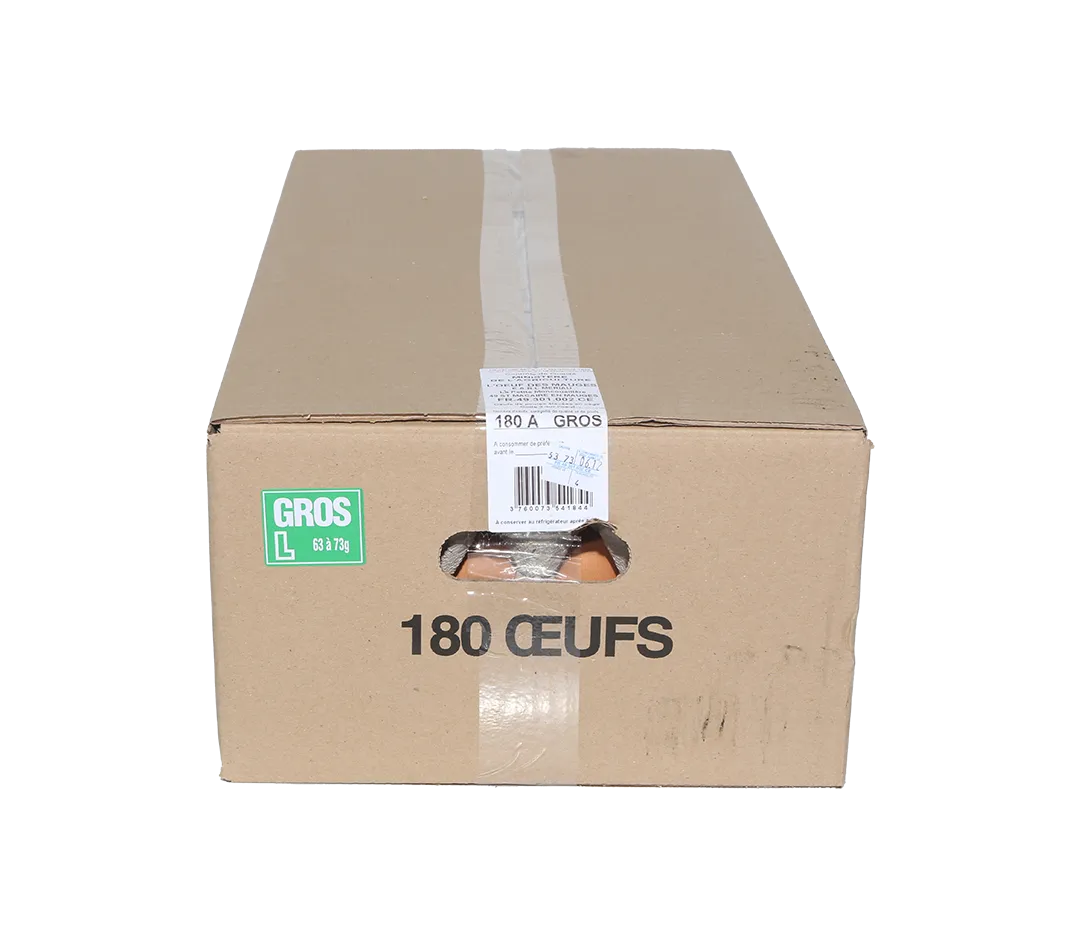 Œufs de poules Gros x 180