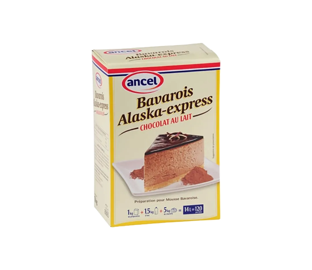 Bavarois Alaska Choc. lait - 1kg