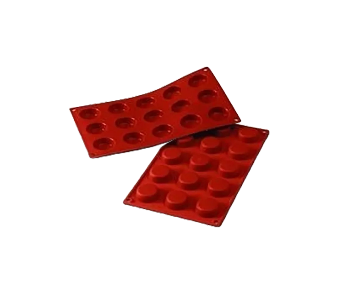 Moules silicone 15 mini flans.