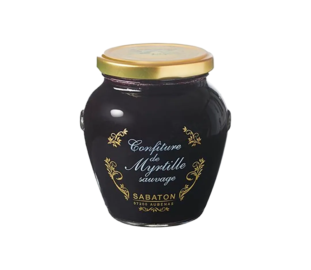 CONFITURE MYRTILLE BOCAL 350G SABATON.