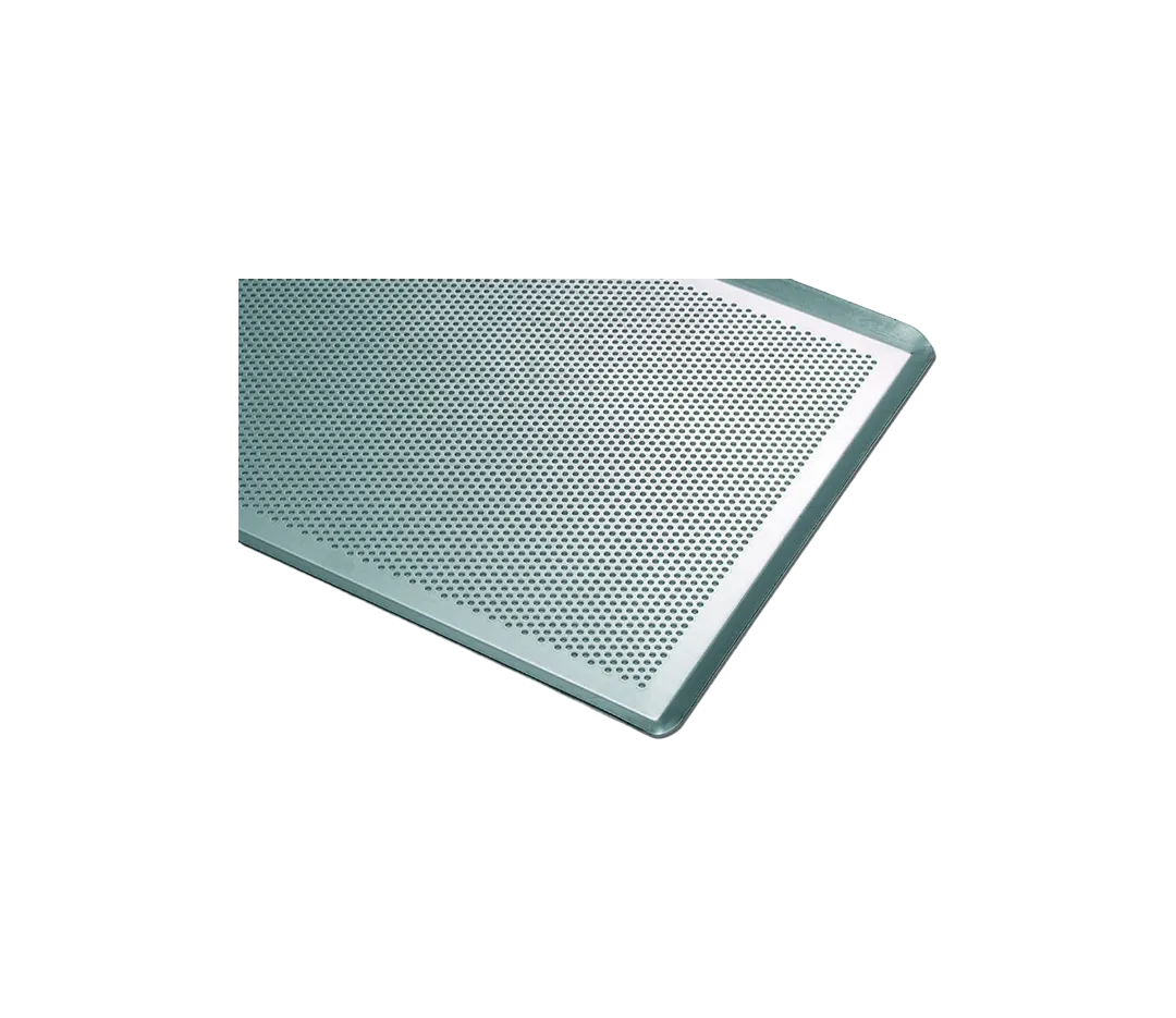 Plaque aluminium perforée