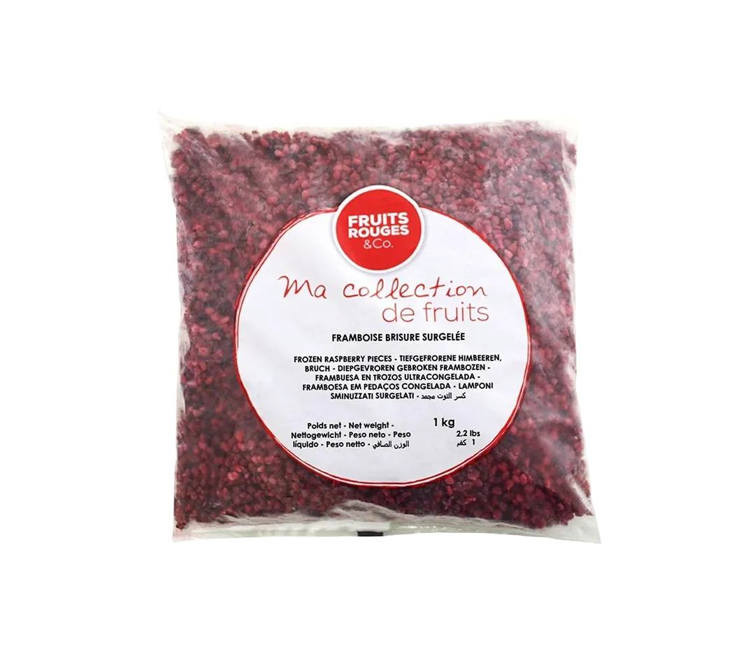 Framboises brisées - 1kg