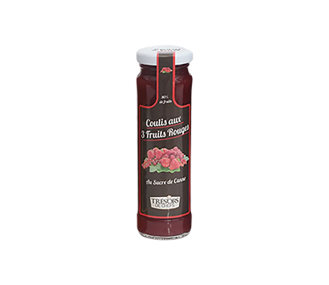Coulis 3 Fruits Rouges - 160g