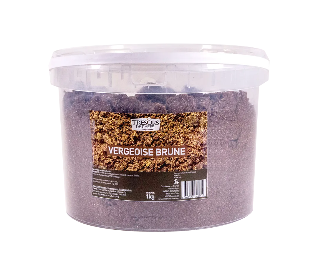 Sucre vergeoise brune - 5 kg