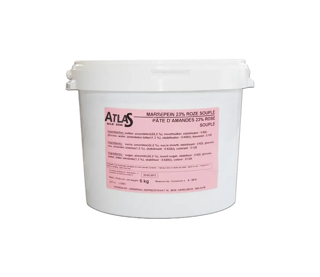 Pâte d'amande 23% - 6kg