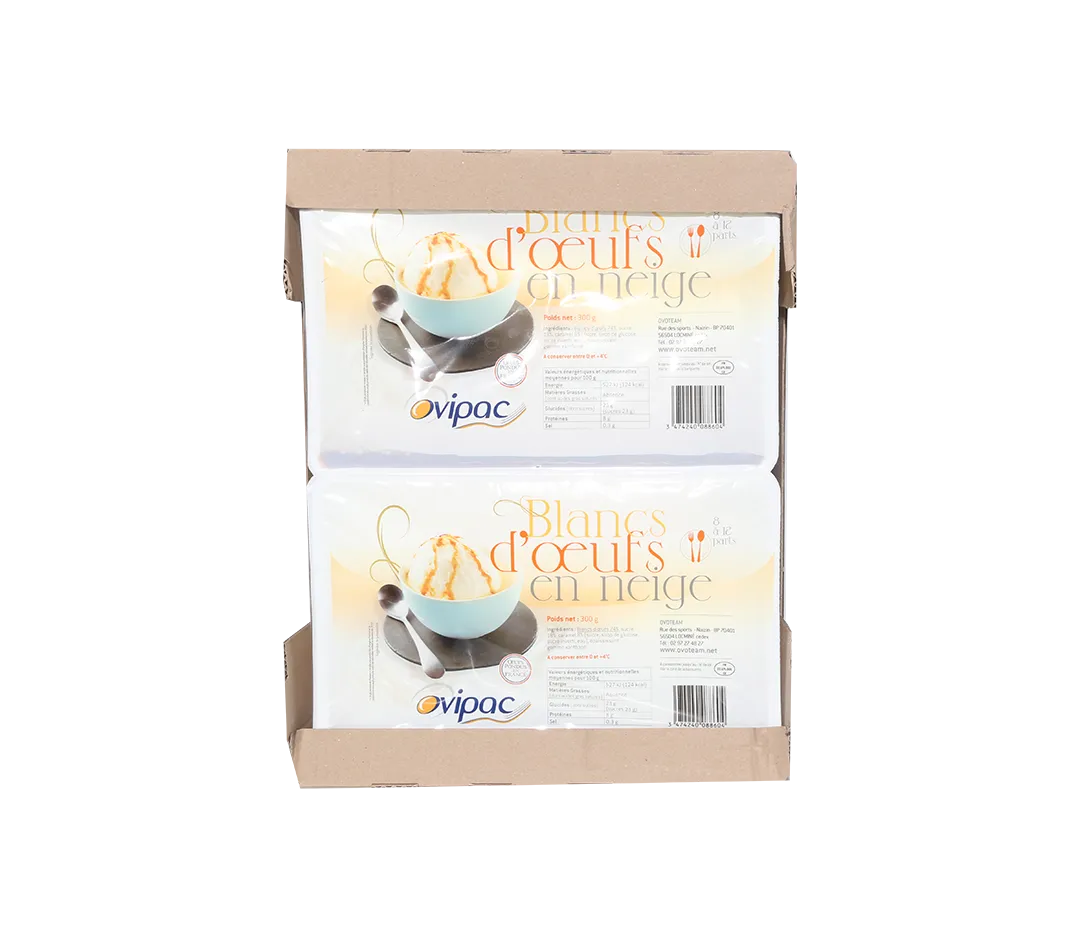 Blancs d’œufs en neige - 6x2,2L
