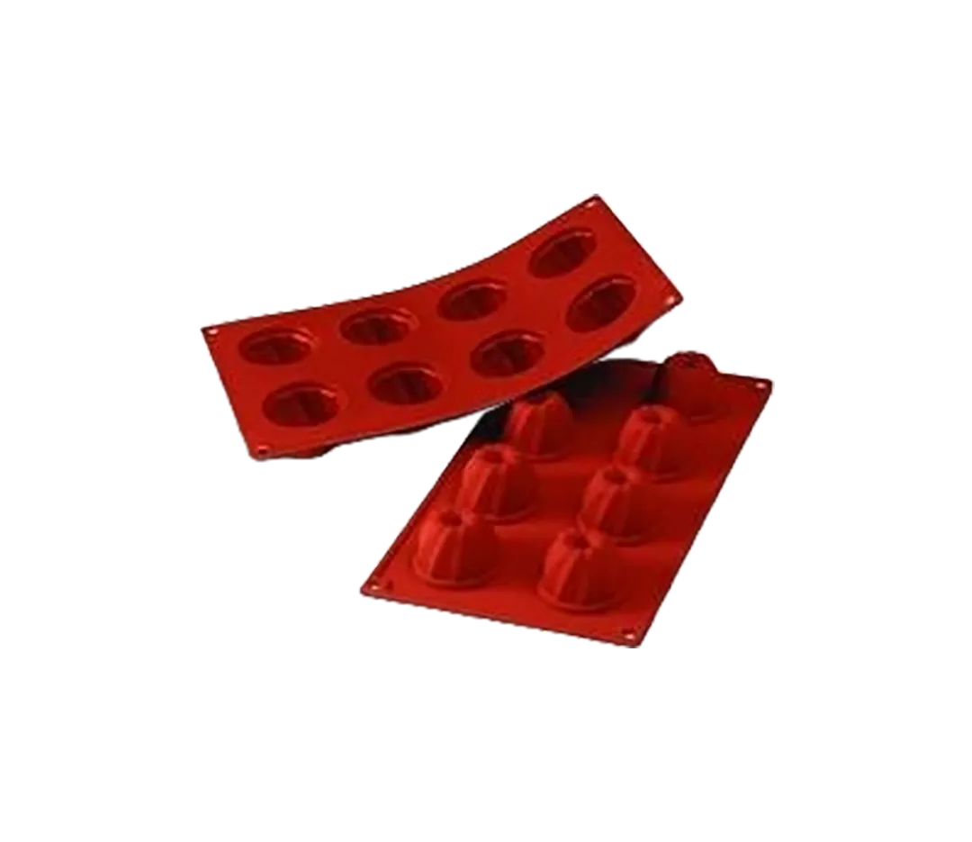 Moules silicone 8 rosaces.