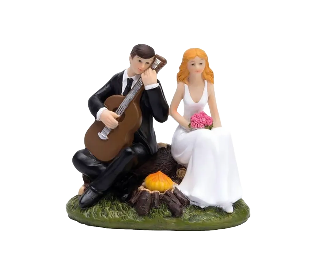 Sujet couple marié avec guitare
