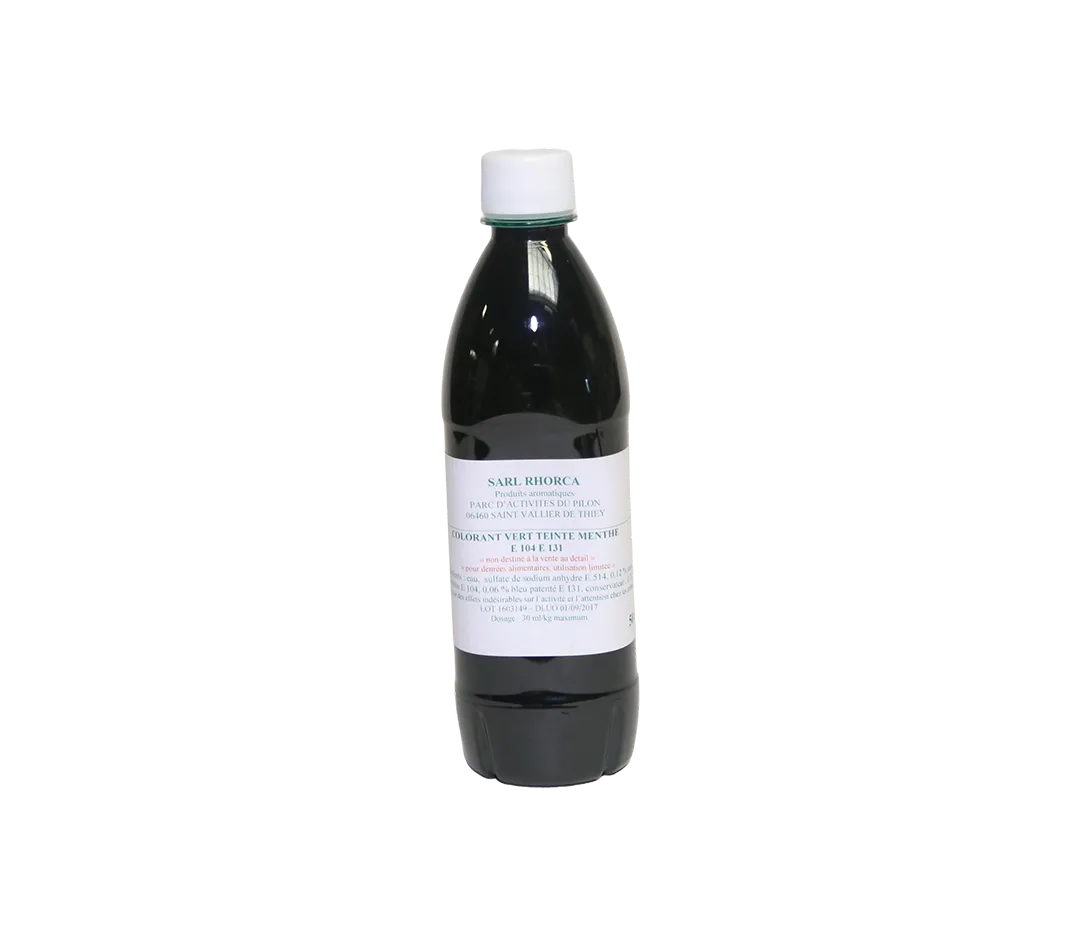 Colorant vert menthe - 500mL