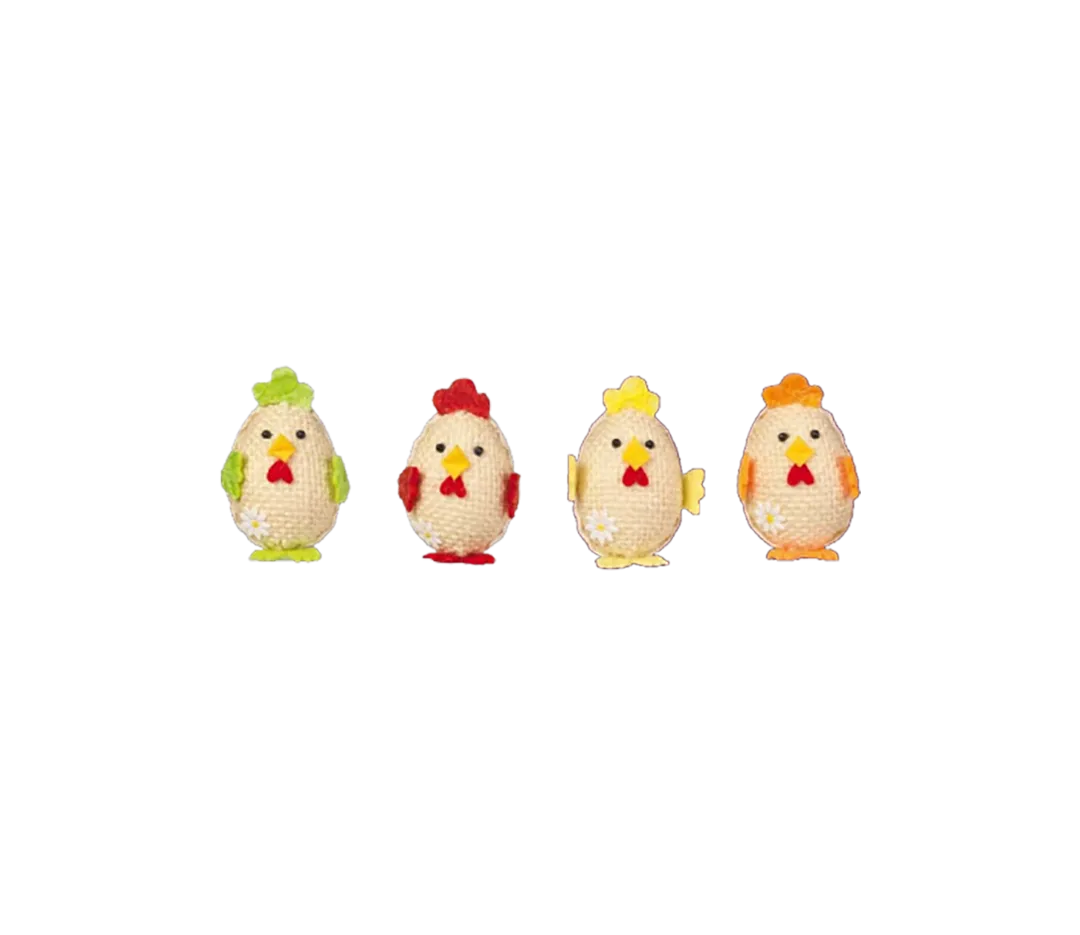 Les poules tissu