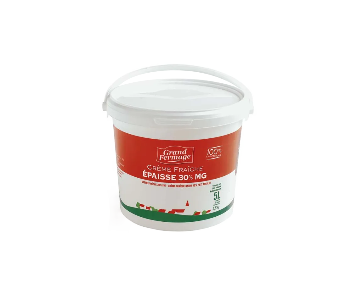 Crème fraîche épaisse 30% - 5kg