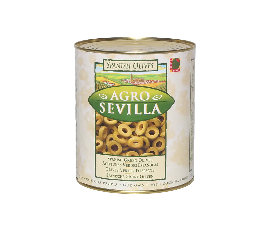 Olives vertes rondelles - 3/1