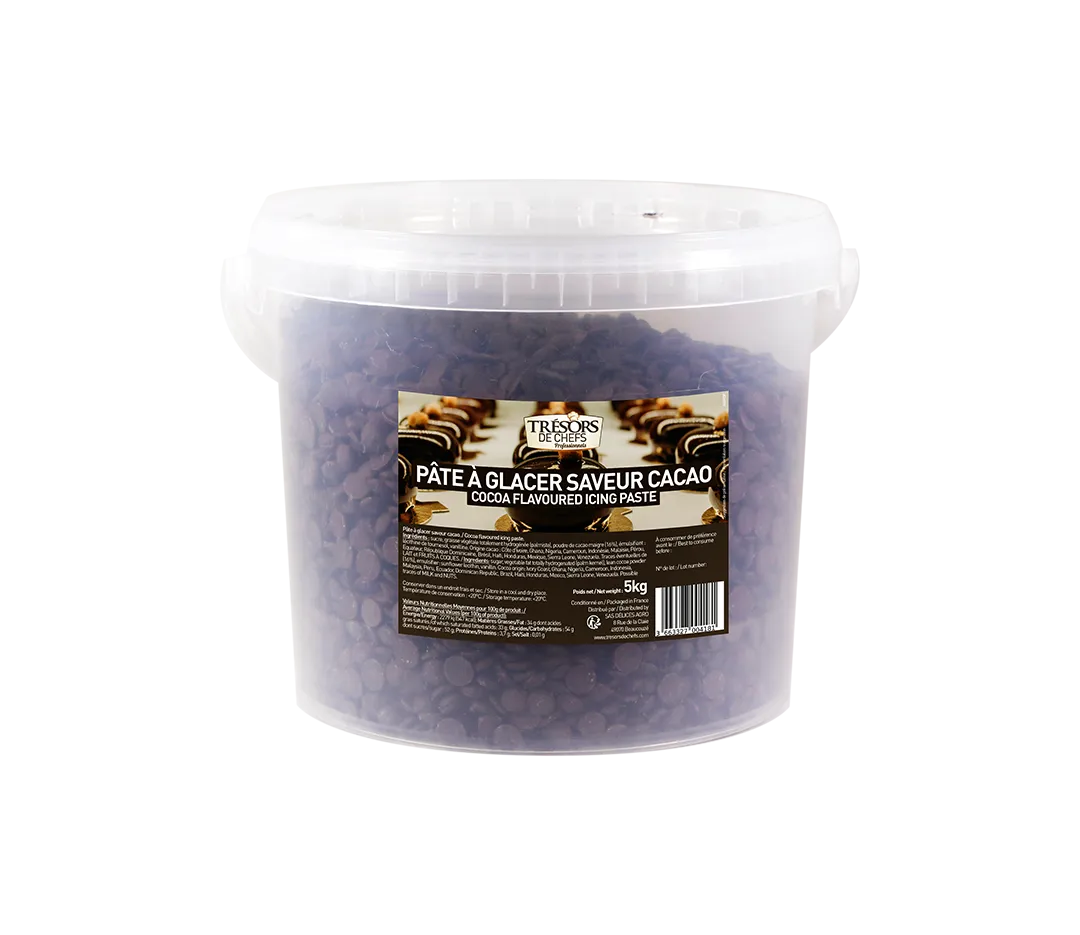 Pâte à glacer brune - 5kg