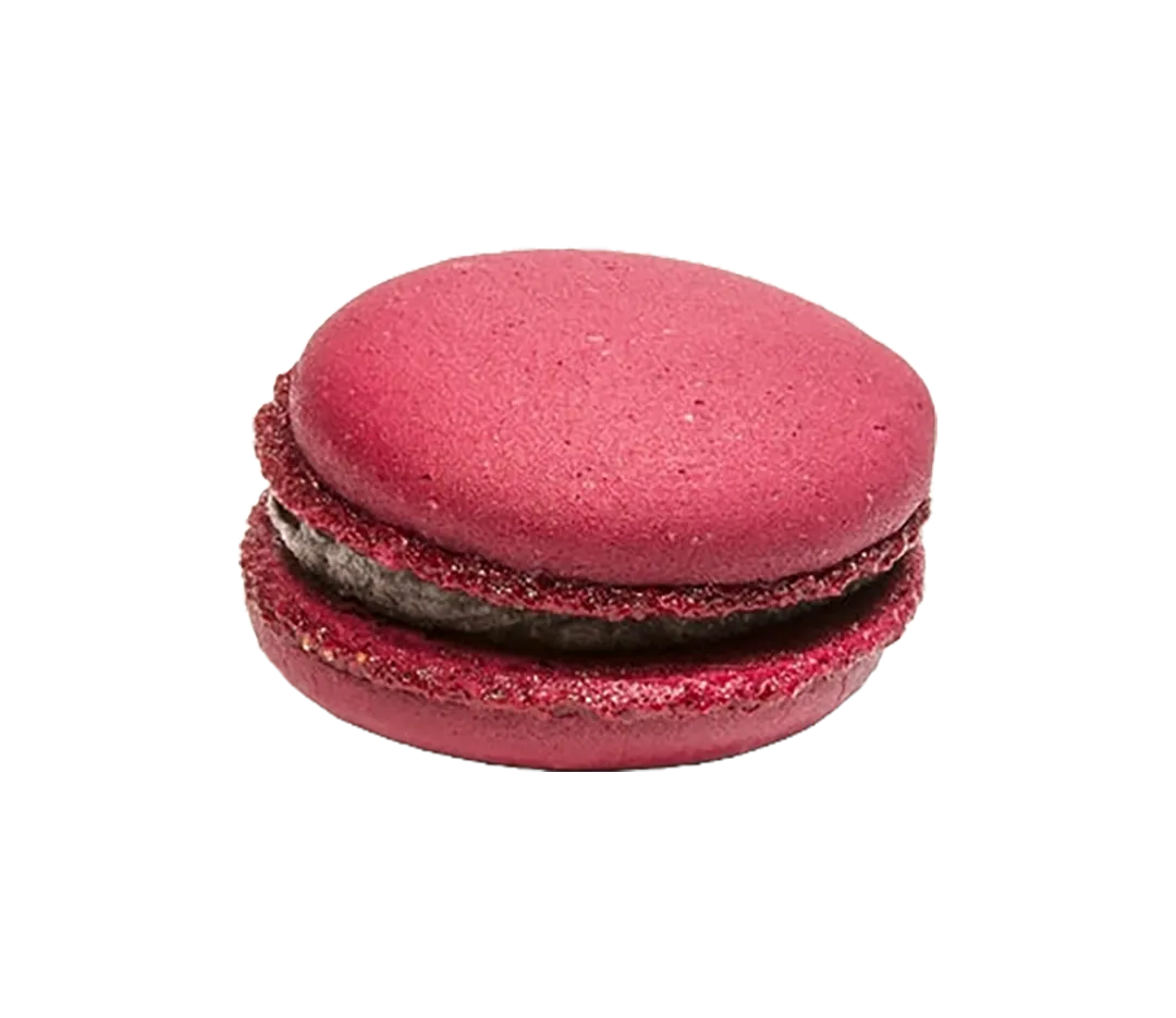 Macarons framboises - 4,5cm x 32
