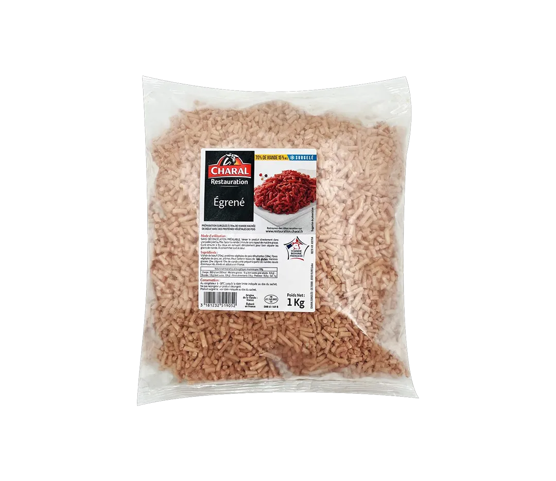 L'égréné 70% viande VBF - 1kg