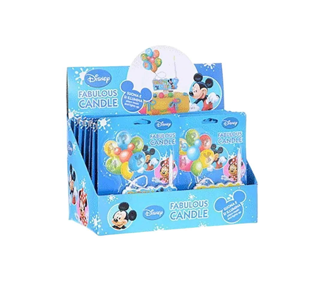 Bougie musicale Disney