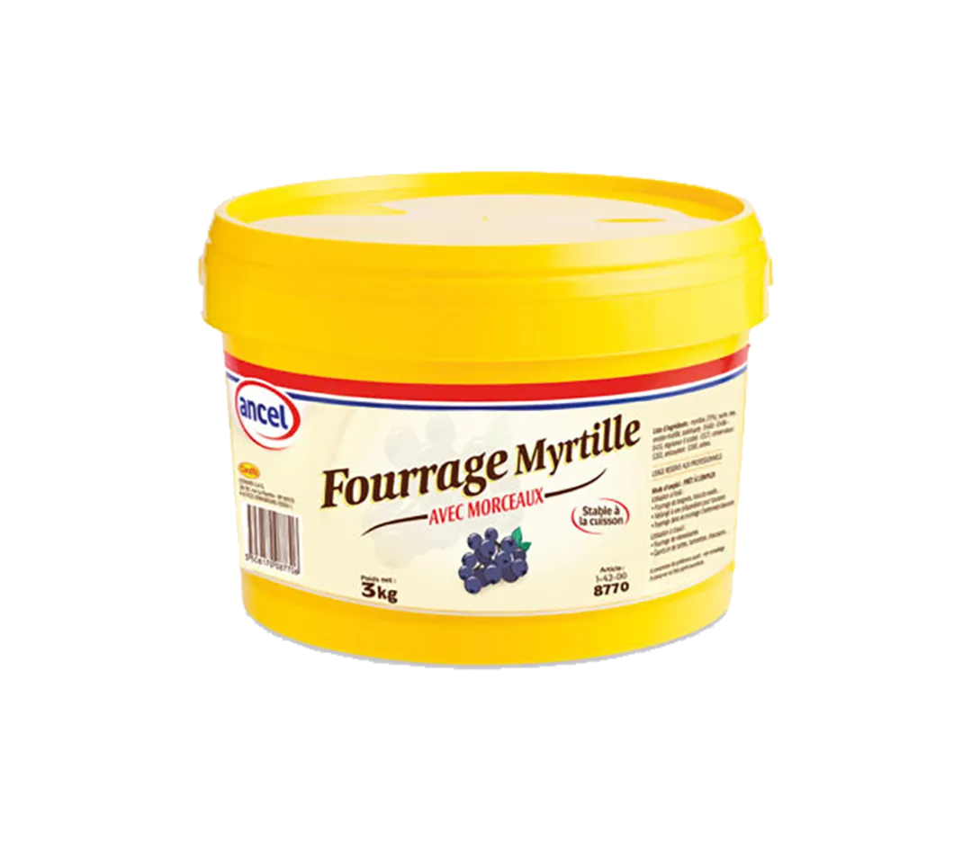 Fourrage myrtille avec morceaux - 3kg