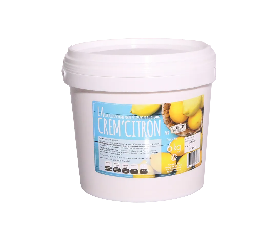 Crem' citron - 6 Kg