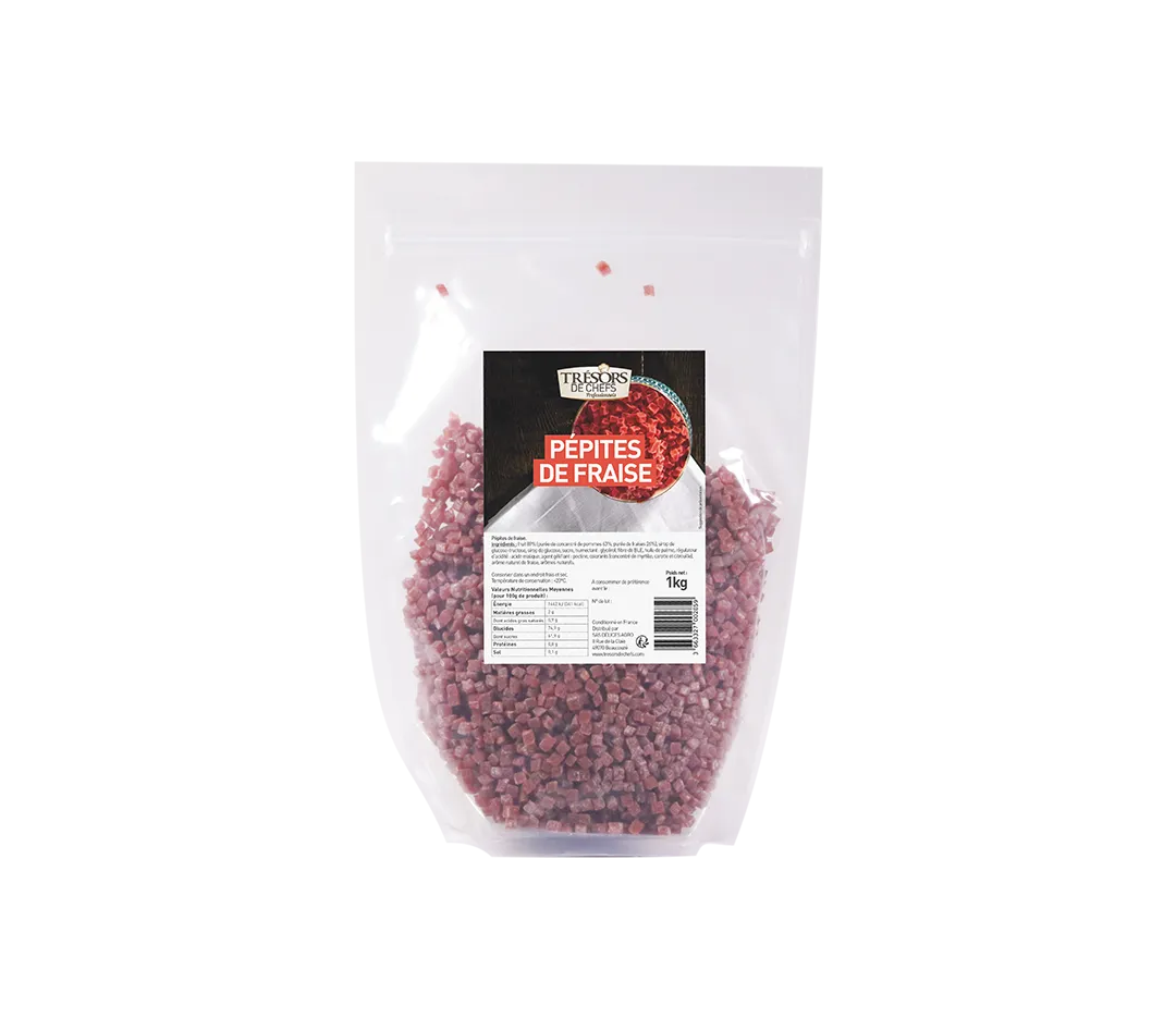 Pépites de fraise - 1kg