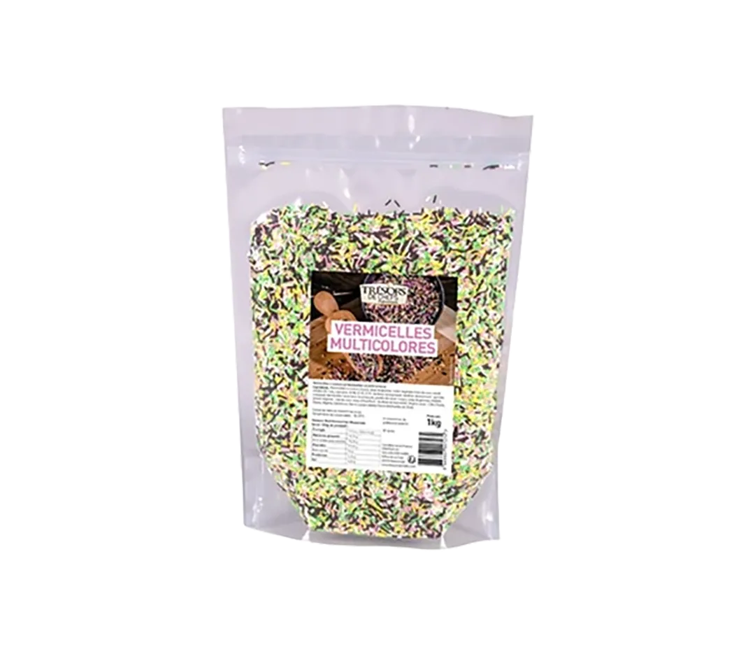 Vermicelle multicolore - 1kg