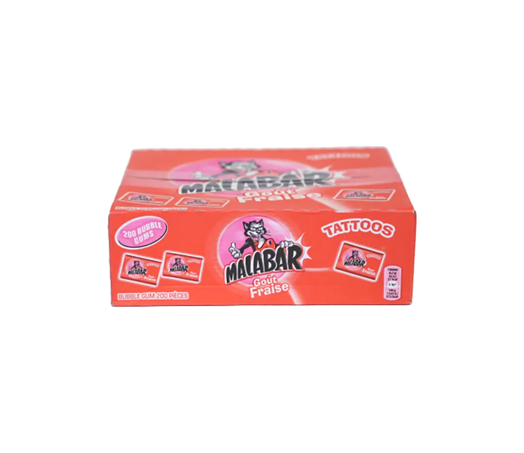 Malabar Fraise - 200 pièces