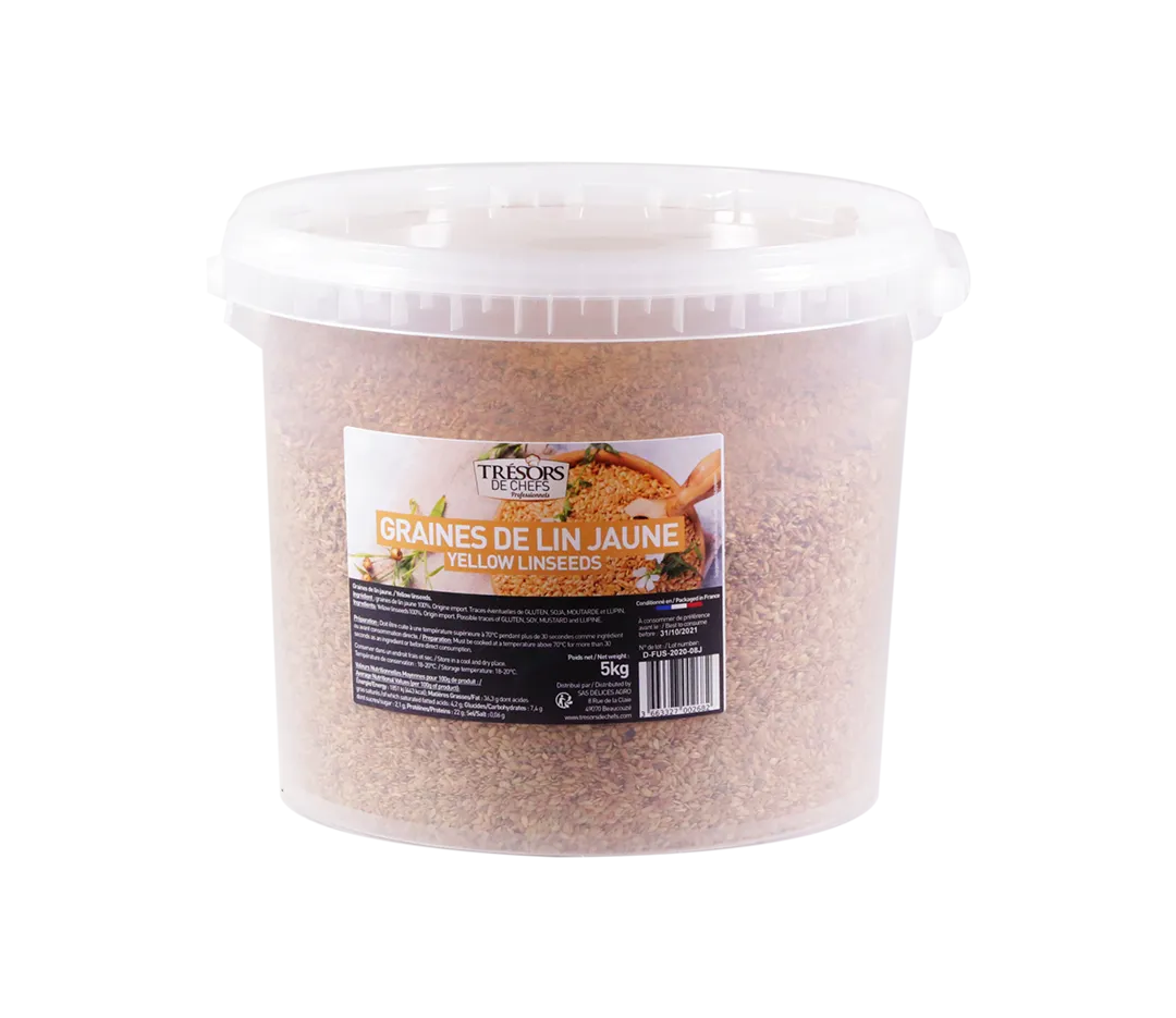 Graines de lin jaune - 5kg