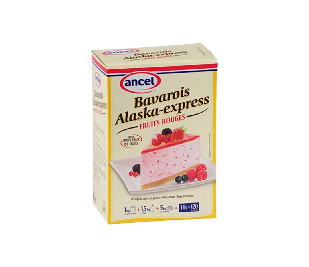 Bavarois Alaska F. rouges - 1kg