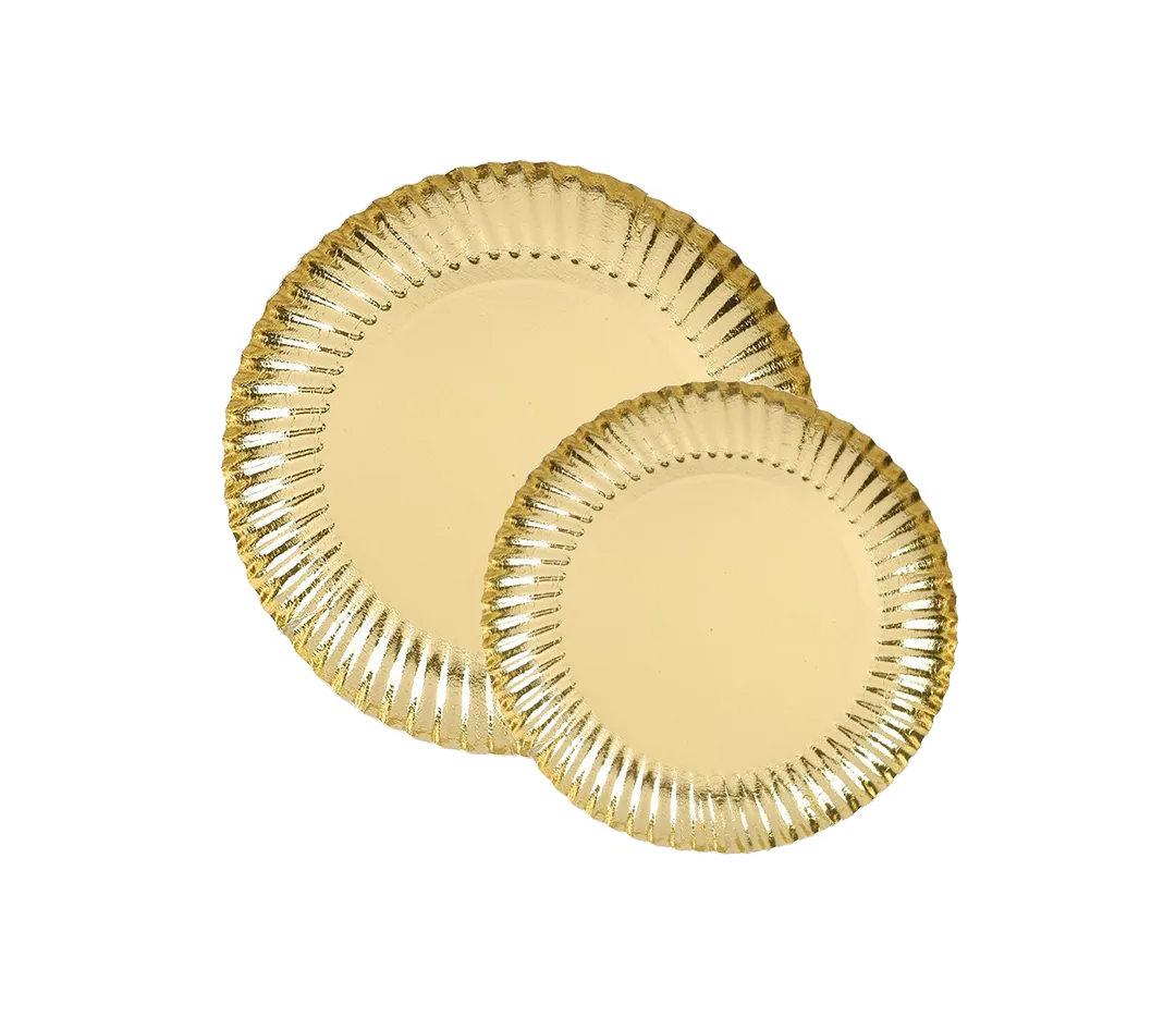 Assiette savarin or 