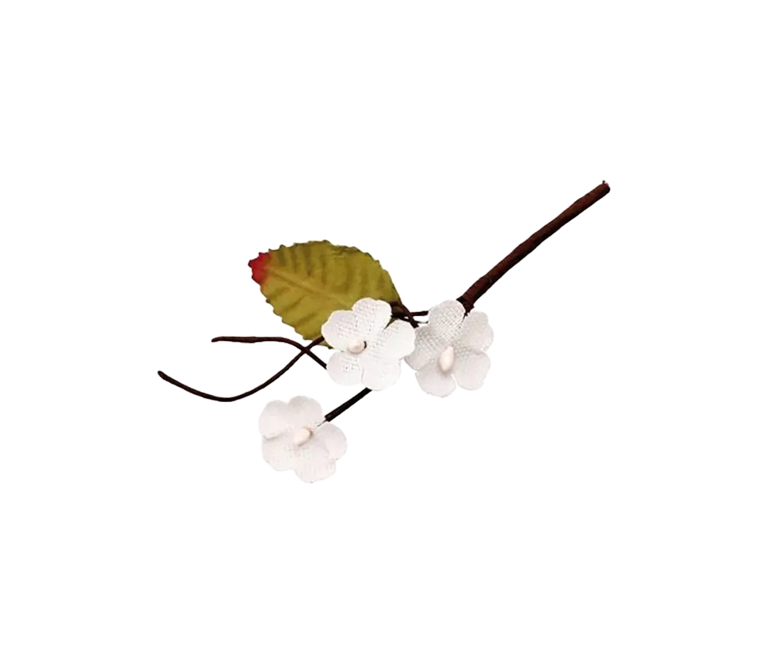 Piquet luciole blanc - HT 4.5cm