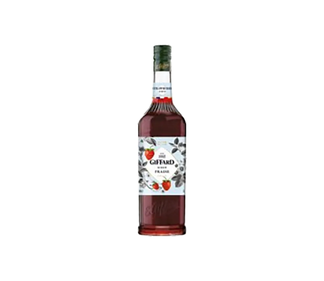 SIROP DE FRAISE BOUTEILLE 1L GIFFARD