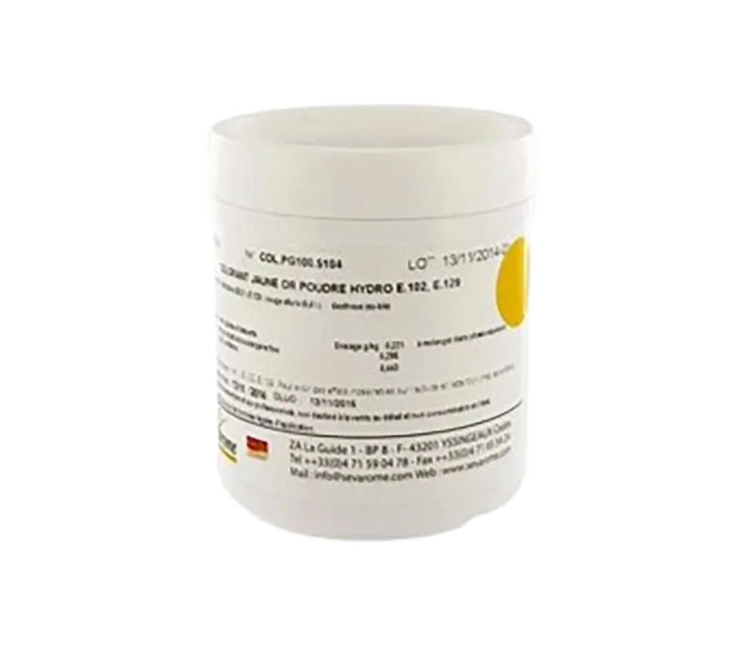 Colorant jaune bêta-carotène - 1kg