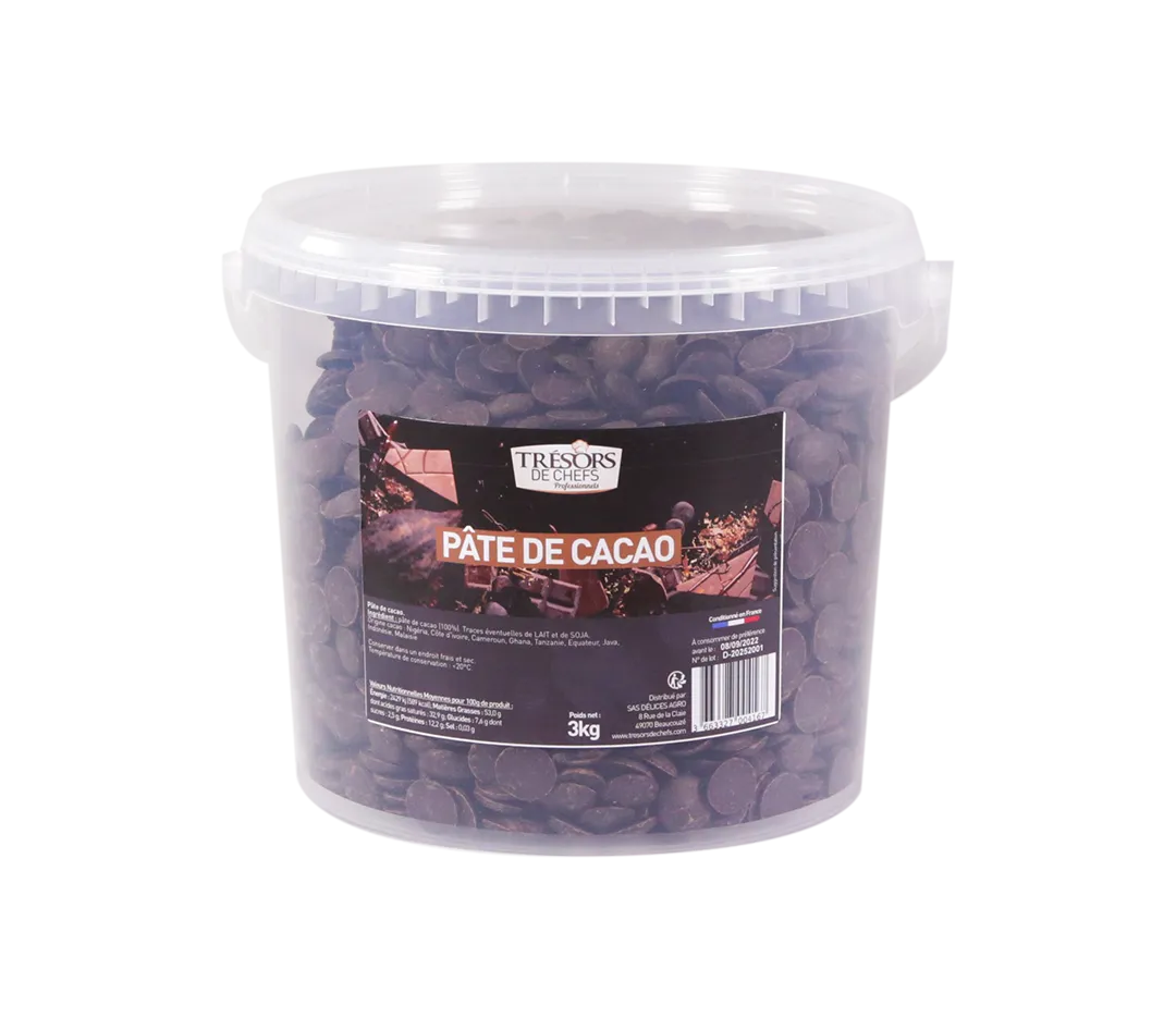 Pâte de cacao - 3kg