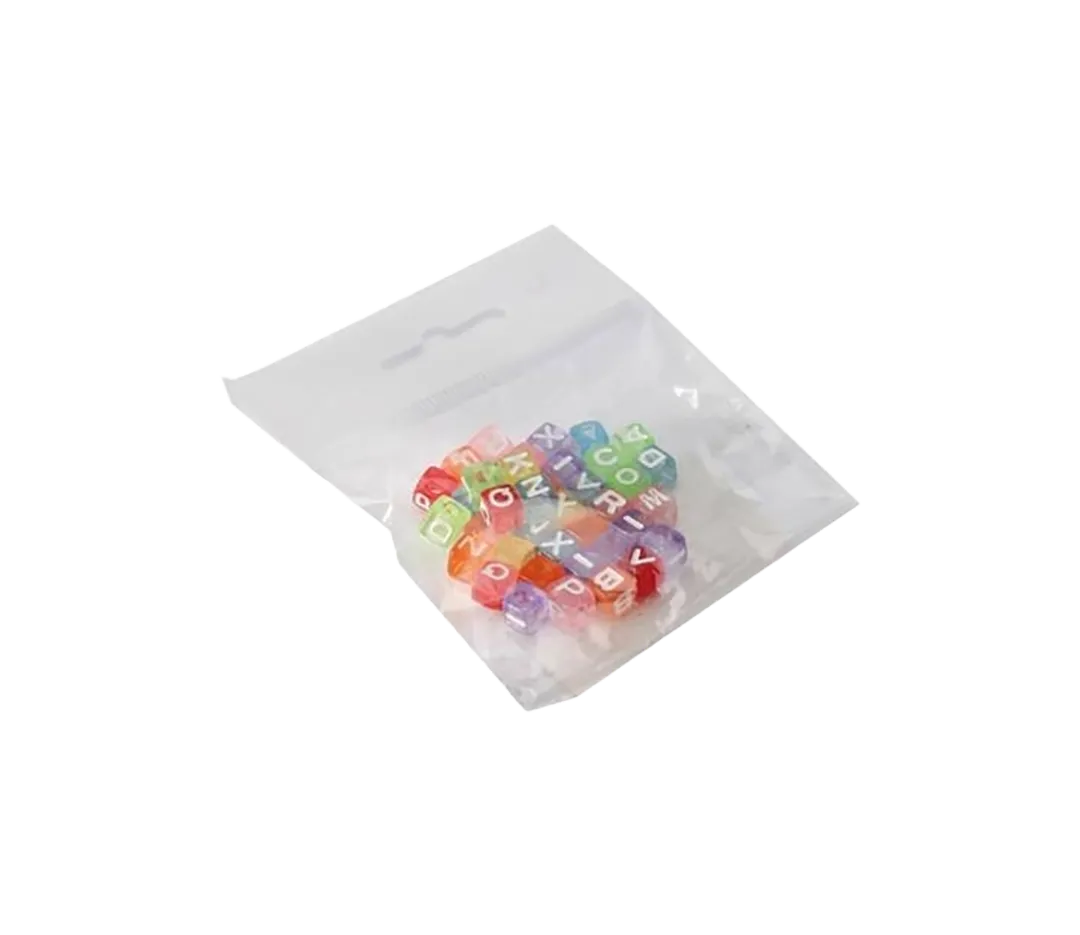 Lettre cube multicolore - x48