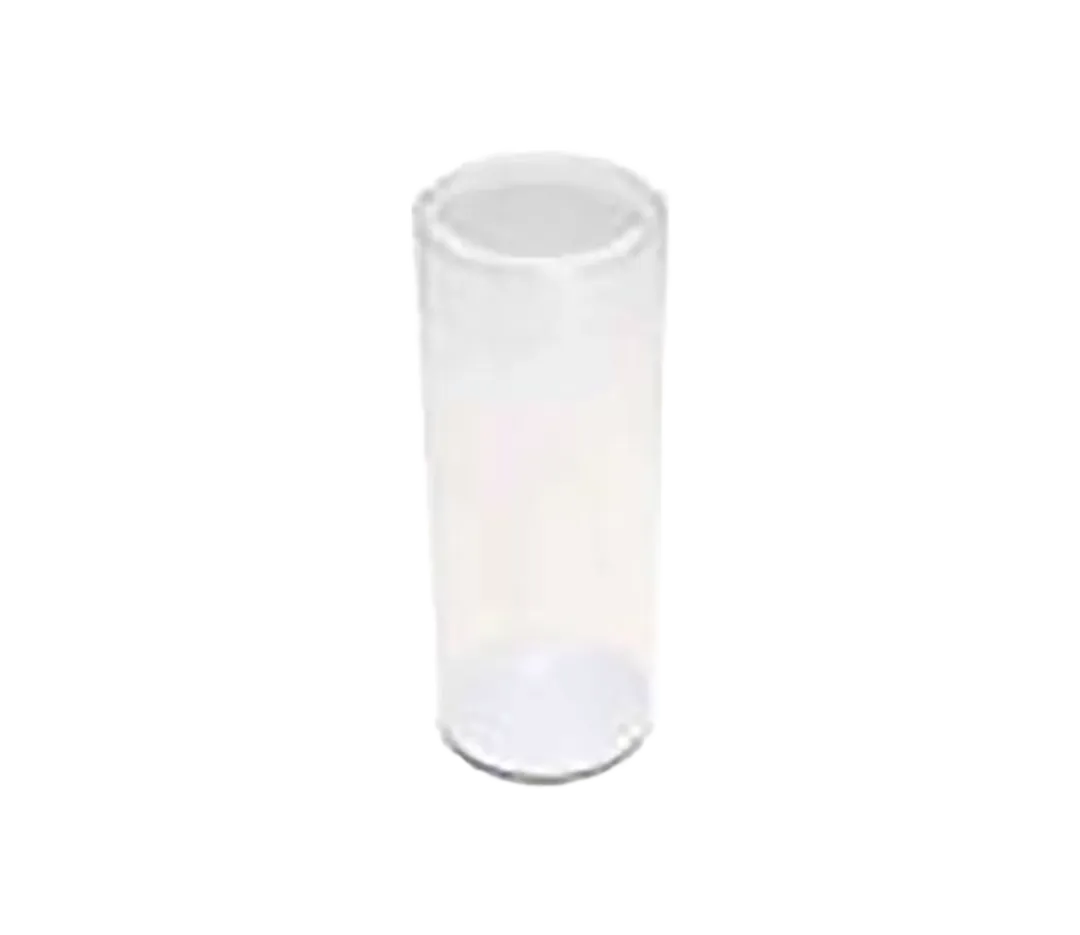 Tube rond transparent - x1