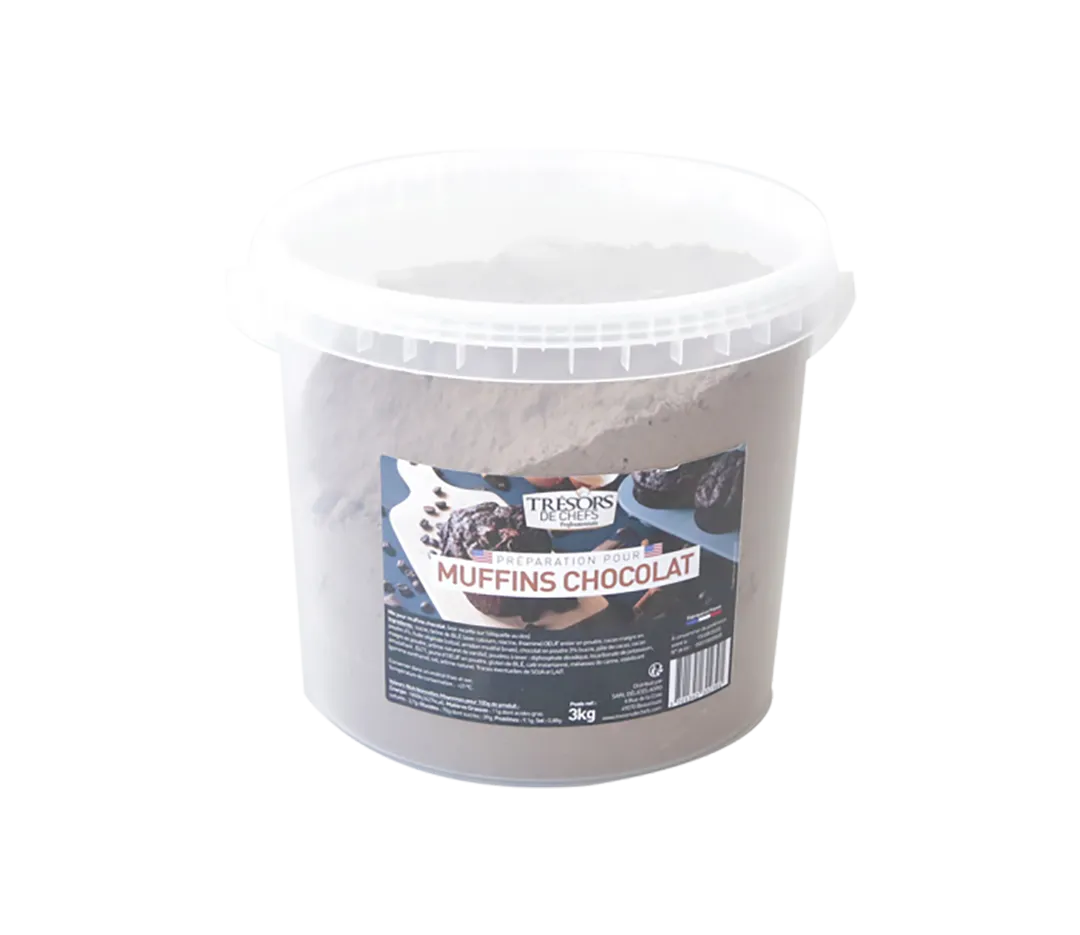 Prépa muffins américains chocolat - 3kg